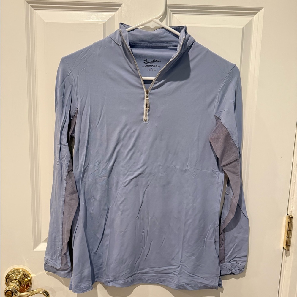 The Tailored Sportsman IceFil® Small Zip Top Shirt Arctic Blue